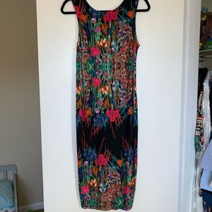 Floral print dress